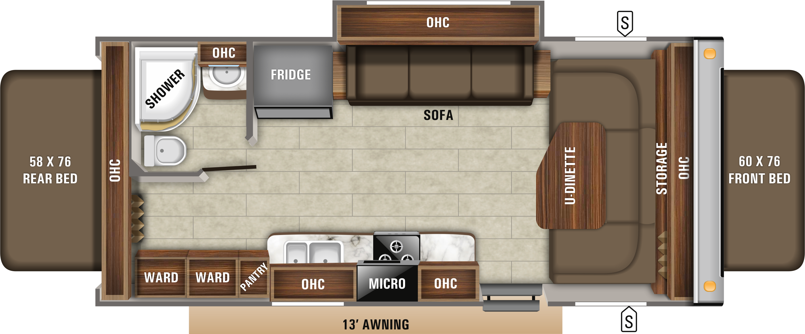 2020 Jayco Hummingbird Floor Plans